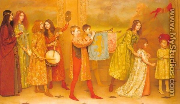 A Pageant of Childhood - Thomas Cooper Gotch