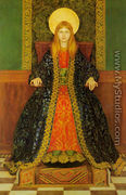 The Child Enthroned - Thomas Cooper Gotch