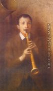 The Clarinet Player - Thomas Cooper Gotch