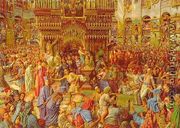 The Miracle of the Sacred Fire, Church of the Holy Sepulchre - William Holman Hunt