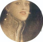 The Cigarette - Fernand Khnopff