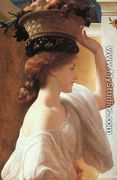 A Girl with a Basket of Fruit - Lord Frederick Leighton