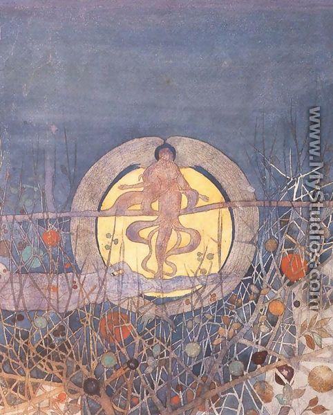 The Harvest Moon - Charles Rennie Mackintosh