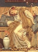 A Sleeping Girl - Albert Joseph Moore