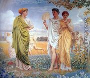Loves of the Winds and the Seasons - Albert Joseph Moore