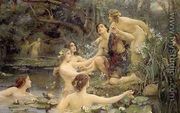 Hylas and the Water Nymphs - Henrietta Rae (Mrs. Ernest Normand)