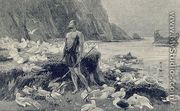 An Old-World Wanderer - Briton Rivière