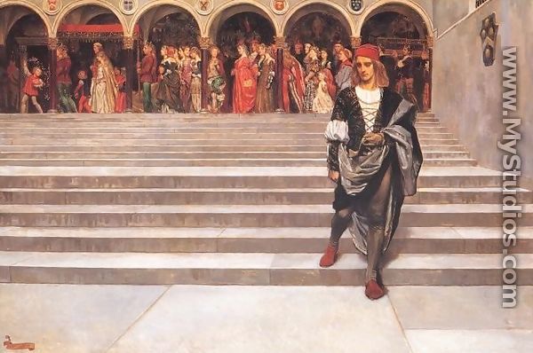The Marriage Procession of Arthur and Guinevere - John Byam Liston Shaw