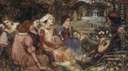 Study for A Tale from the Decameron - John William Waterhouse