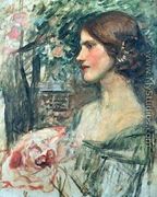 Study for The Bouquet - John William Waterhouse