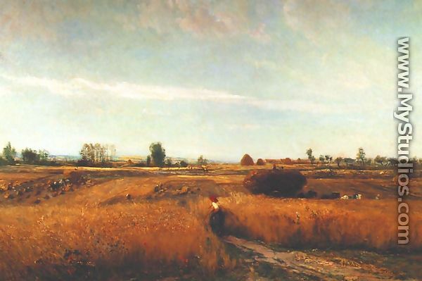 Harvest - Charles-Francois Daubigny