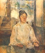 Portrait of Madame la Comtesse de Toulouse-Lautrec - Henri De Toulouse-Lautrec