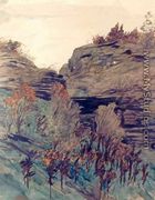 Autumn Ravine in Podole - Adam Chmielowski