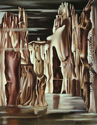 Surrealist Landscape - Tamara de Lempicka
