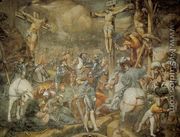 Crucifixion (Crocifissione) - Pordenone (Giovanni Antonio de'Sacchis)