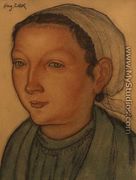 Portrait of a Breton Woman - Eugene Zak