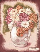 Vase of Flowers (Vase de fleurs) - Tamara de Lempicka