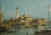 Venice, a View of the Church of San Giorgio Maggiore - Bernardo Bellotto (Canaletto)