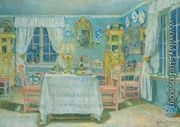 Artist's Dining Room (Kunstnerens Spisestue) - Gerhard Munthe