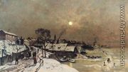 From a Small Town in Norway (Fra en småby i Norge) - Gerhard Munthe