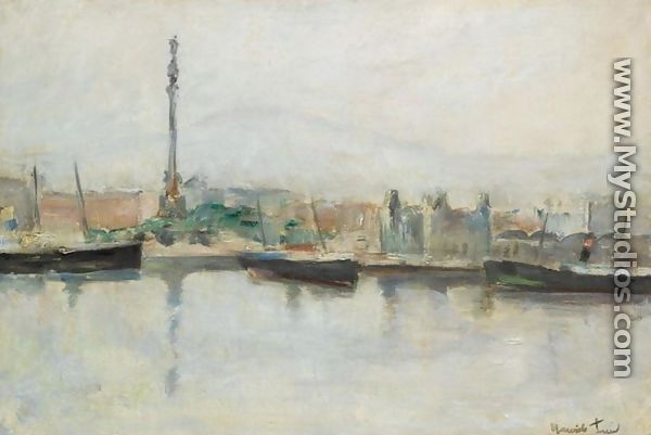 Ships in the Harbour (Båter på havnen) - Henrik Lund