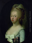 Portrait of Queen Caroline Mathilde (1751-1775) - Herman Koefoed