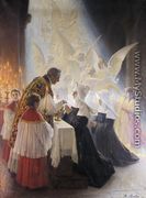 Holy Communion - Angelo Graf von Courten