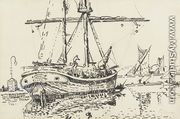 Docked Ship - Paul Signac