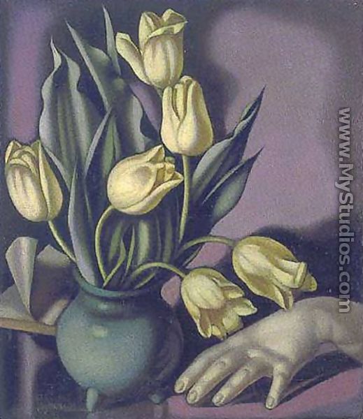 Tulips (Tulipes) - Tamara de Lempicka