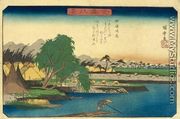 Clearing Weather at Suzaki (Suzaki no Seiran) - Utagawa or Ando Hiroshige