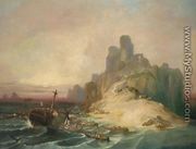 Shipwreck off the Coast (Naufragio  en la costa) - Eugenio Lucas Velazquez