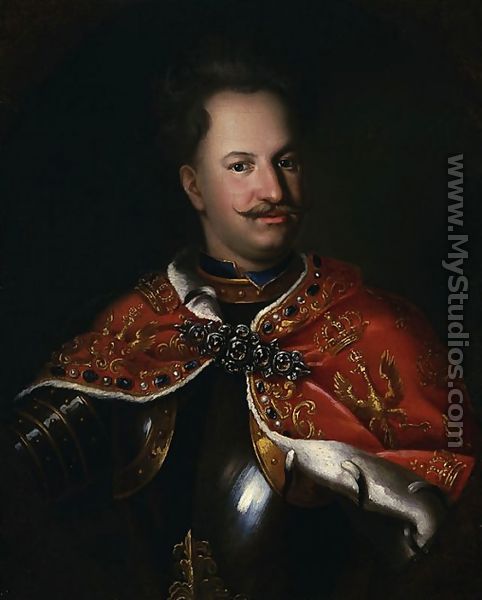 Portrait of King Stanislaus Leszczynski - Unknown Painter