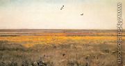 Spring. Marsh Marigolds - Jozef Chelmonski