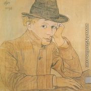 Portrait of Adolf Nowaczynski - Stanislaw Wyspianski