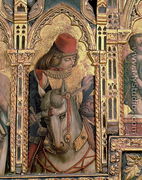 St. Martin, detail from the San Martino polyptych - Carlo Crivelli