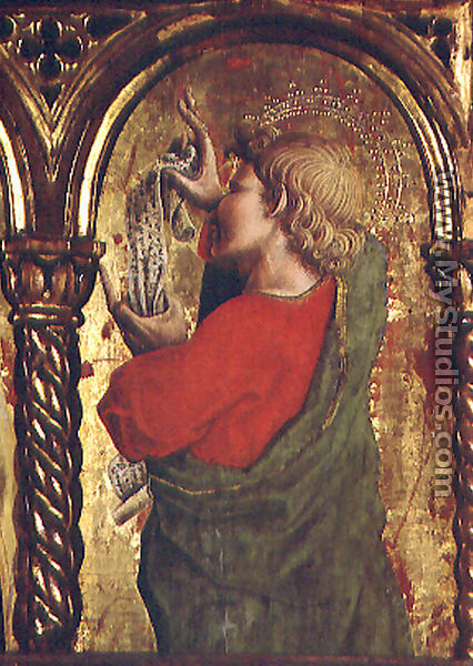 St. John the Evangelist, detail from the Sant