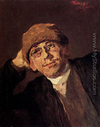 A Portrait Of The Artist's Nephew - Max Slevogt