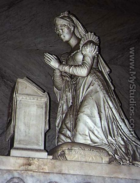 Tomb of Empress Josephine (detail) - Pierre Cartellier