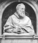 Bust of Cardinal Giulio Antonio Santorio - Giuliano Finelli