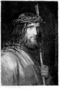 Portrait of Christ I - Carl Heinrich Bloch