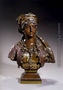 Bust Of A Turkish Princess - Adrien-Etienne Gaudez