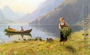 On The Banks of the Fjord - Hans Dahl
