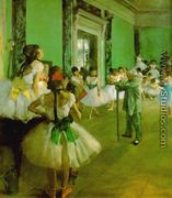Dance Class II - Edgar Degas