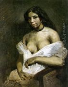 Aspasia I - Eugene Delacroix