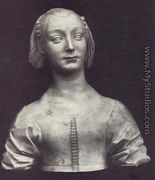 Portrait of Marietta Strozzi - Desiderio da Settignano