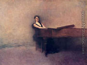 The Piano - Thomas Wilmer Dewing