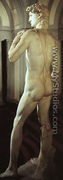 David [detail: side/rear view] - Michelangelo Buonarroti