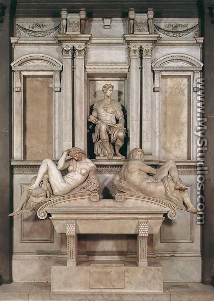 Tomb of Giuliano de Medici - Michelangelo Buonarroti