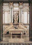 Tomb of Lorenzo de Medici - Michelangelo Buonarroti
