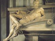 Tomb of Lorenzo de' Medici: Twilight - Michelangelo Buonarroti